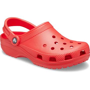 Crocs Classic Men's Clogs Red | Australia 0838YXFU